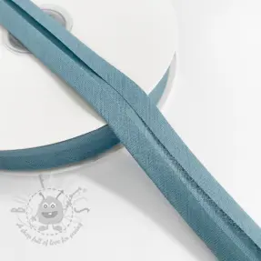 Reunusnauha puuvilla steel blue