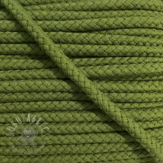 Puuvillanyöri 8 mm olive green
