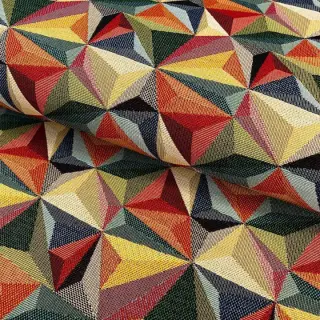 Dekoračná látka GOBELIN PREMIUM Colourful triangles