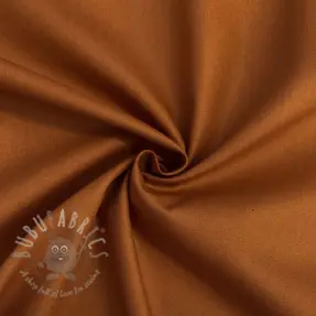 Puuvillapopliini cognac