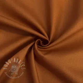 Puuvillapopliini cognac