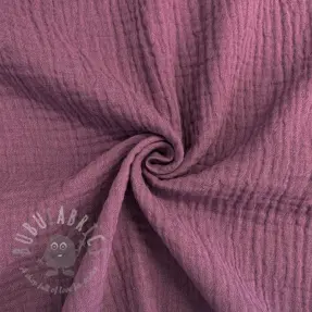 Kaksinkertainen harsokangas/musliini purple