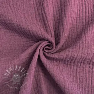 Kaksinkertainen harsokangas/musliini purple
