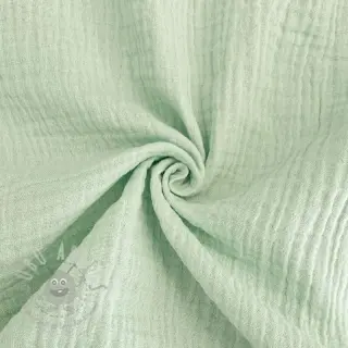 Kaksinkertainen harsokangas/musliini mint
