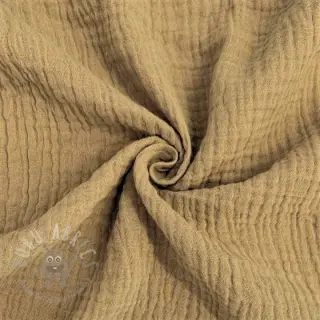 Kaksinkertainen harsokangas/musliini beige