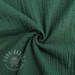 Kaksinkertainen harsokangas/musliini old green