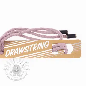 Nyöri huppuun päätykappaleilla 115 cm HEAD3 lilac