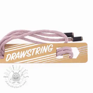 Nyöri huppuun päätykappaleilla 115 cm HEAD3 lilac