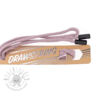 Nyöri huppuun päätykappaleilla 115 cm HEAD1 lilac