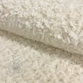 Tekoturkis Curly ecru