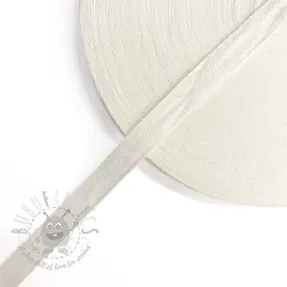 Köpernauha puuvilla 15 mm off white