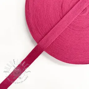 Köpernauha puuvilla 15 mm fuchsia