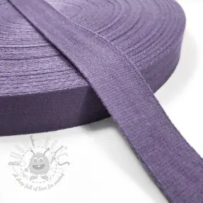 Puuvillahihnanauha 4 cm lavender