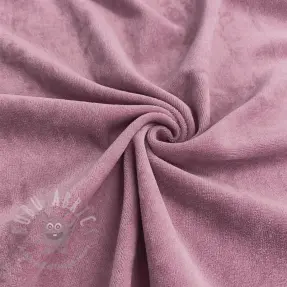 Vauvan plyysikangas lilac