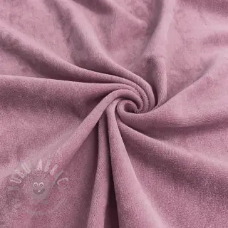 Vauvan plyysikangas lilac