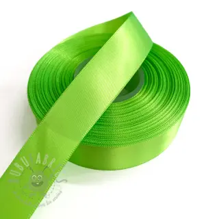 Satiininauha kaksipuolinen 25 mm neon green