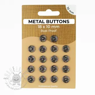 Painonappi METAL 10 mm anthracite