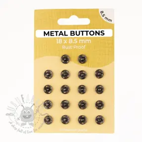 Painonappi METAL 8,5 mm anthracite
