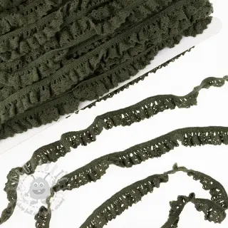 Puuvillapitsi joustava camo green