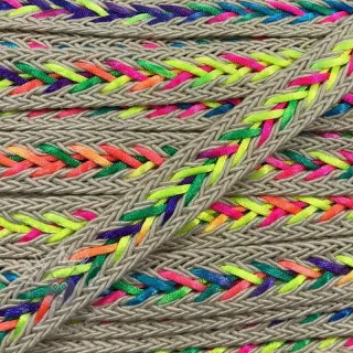 Polyesterinyöri punottu NEON ecru