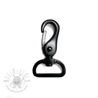 Metallikarbiinihaka 25 mm black