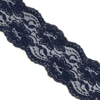 Čipka Blossom dark blue