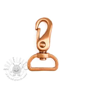 Metallikarbiinihaka 25 mm copper