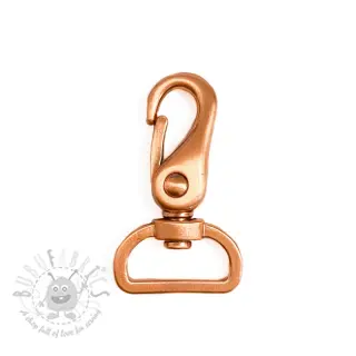 Metallikarbiinihaka 25 mm copper