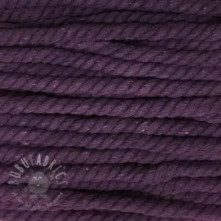 Puuvillanyöri kierretty 12 mm violetti