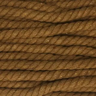 Bavlnená šnúra točená 12 mm hnedá
