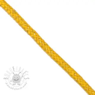Lurex-nyöri 10 mm yellow