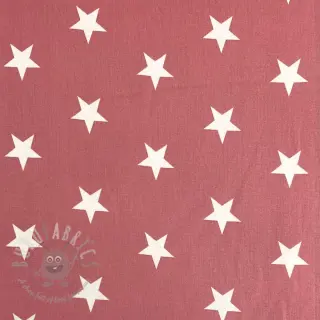Puuvillakangas Stars blush