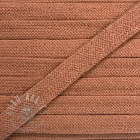 Puuvillanyöri litteä 13 mm salmon