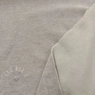 Joustava froteekangas light grey