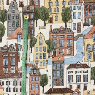 Sisustuskangas premium Favourite village