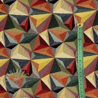 Sisustuskangas GOBELIN PREMIUM Colourful triangles