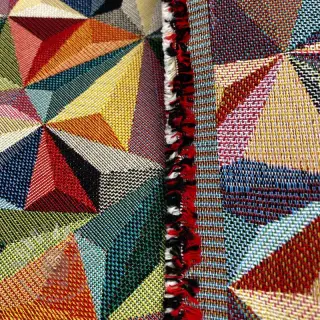 Sisustuskangas GOBELIN PREMIUM Colourful triangles