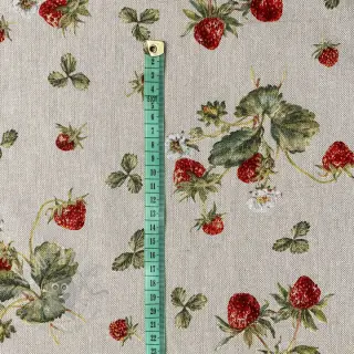 Sisustuskangas Linenlook Wild strawberries