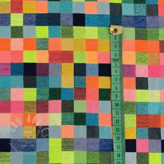 Sisustuskangas jacquard Pixels