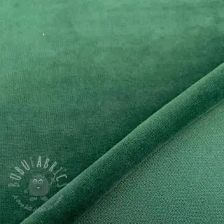 Vauvan plyysikangas dark green