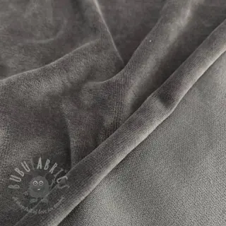 Vauvan plyysikangas dark grey