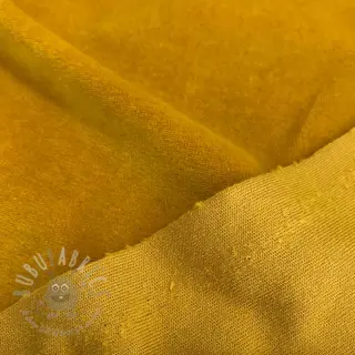 Vauvan plyysikangas ochre