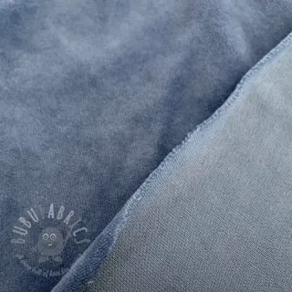 Vauvan plyysikangas blue