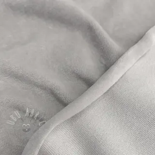 Vauvan plyysikangas light grey