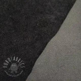 Vauvan plyysikangas black