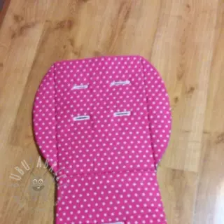 Puuvillakangas Petit stars pink