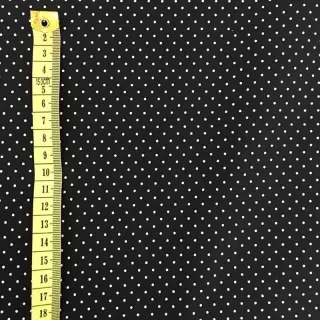 Bavlnená látka Petit dots green