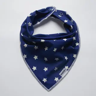 Bavlnená látka Petit stars cobalt