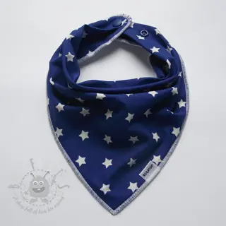 Puuvillakangas Petit stars cobalt