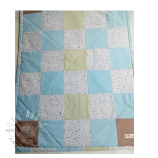 Puuvillakangas Petit dots taupe